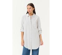 Kaffe Kanaya Striped Casual Fit Tunic Shirt Striped Multi 14