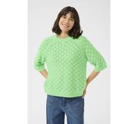 Kaffe Kanika Loose Fit Half Sleeve Pullover In Mint Mint