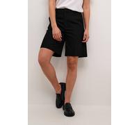 Kaffe Kasakura Zipper Longline Shorts In Black Black 8