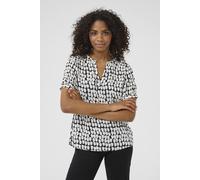Kaffe Kasally Short Sleeve Blouse In Black Black 12