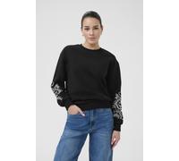 Kaffe Kavivian Long Sleeve Jumper In Black Black S