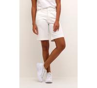 Kaffe Lea Casual Fit Suit Shorts Plain In White White 10