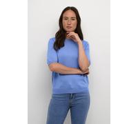 Kaffe Lizza Round Neck Pullover In Bright Blue Bright Blue XL