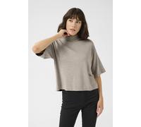 Kaffe Lizza Turtle Neck Jumper In Taupe Taupe XXL