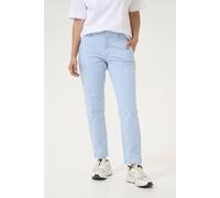 Kaffe Mette Cropped Leg Suit Trousers In Baby Blue Baby Blue 12