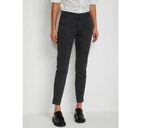 Kaffe Mette Cropped Trousers - Black, Black, Size 12, Women Black