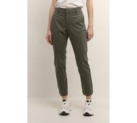 Kaffe Mette Cropped Trousers In Dark Olive Dark Olive