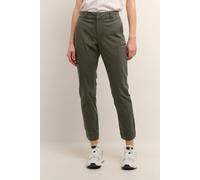 Kaffe Mette Cropped Trousers In Green Green 14
