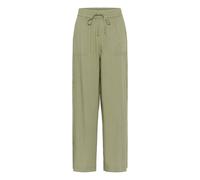 Kaffe Milia Elastic Waist Wide Leg Trousers In Olive Olive 12