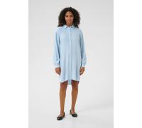 Kaffe Milia Mid-Thigh Length Shirt Dress In Blue Blue 10