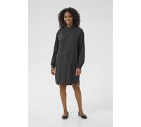 Kaffe Milia Mid-Thigh Length Shirt Dress In Dark Grey Dark Grey 18