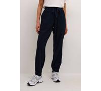 Kaffe Naya Cotton Sweat Joggers Plain In Blue Blue 14