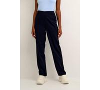 Kaffe Sakura Elastic Waist Suit Trousers In Blue Blue 12