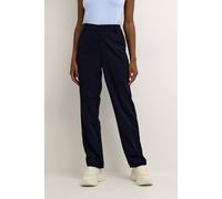 Kaffe Sakura Elastic Waist Suit Trousers In Dark Navy Dark Navy 10