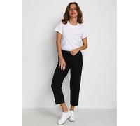 Kaffe Sakura Trousers, Black, Size 8, Women Black