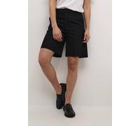 Kaffe Sakura Wide Leg Midrise Waist Shorts In Black Black 8