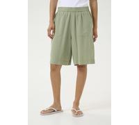 Kaffe Stylish And Versatile Kamilia Shorts With Drawstring In Light Green Light Green 10