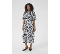 Kaffe Women's Stylish Midi Dress in Pale Blue | Size: 8