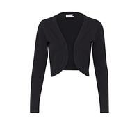 KAFFE Women's 500020 Shrug, Black Deep, L