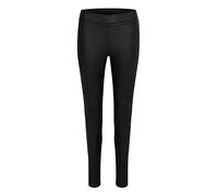 KAFFE Women's Ada Coated Jeggings Leggings, Black Deep, 14