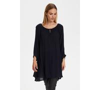 Amber 3/4 Sleeve Regular Fit Tunic Plain Kaffe Blue 12