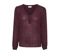 Kaffe Women's Amber L/S Blouse Min 2, Dark Jewel, 44
