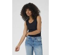 Women's jersey tank top KAFFE Arina Noir S