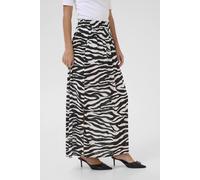 Kaffe Women's KAedita Amber Printed A-Line Skirt in Black | Size: 8