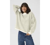 Kaffe Women's KAellery Crew Neck Pullover in Pale Green | Size: 2XL