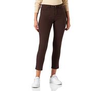 Kaffe Women's Kaffe Women's Pants Jeans Slim Leg Cropped 7/8 Jeans, Java, 44