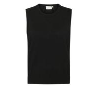 Kaffe Women's Kaffe Women's Slipover Knitted Sleeveless Round Neck Regular Fit Hip Length Pullover (Pack of 1)