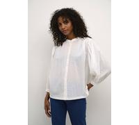 Kaffe Women's KAfroca Balloon Sleeve Blouse in White | Size: 10