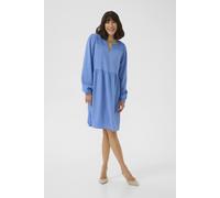 Kaffe Women's KAlinda A-line Fit Long Sleeve Dress in Baby Blue | Size: 12