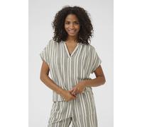 Kaffe Women's KAmilia Wing Short Sleeve Blouse in Off-White | Size: 12 Kaffe Off-White 12