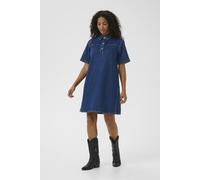 Kaffe Women's KAsandra Denim Dress Half Sleeves in Dark Indigo | Size: 8