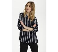 Women's long sleeve blouse KAFFE Stridy Bleu 34