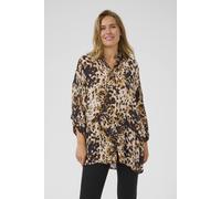 Kaffe Women's KAthora Amber Loose Fit Shirt in Beige | Size: 10