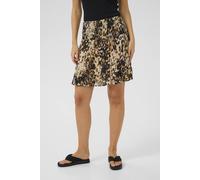 Kaffe Women's KAthora Amber Mini Skirt in Beige | Size: 12