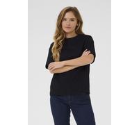 Kaffe Women's KAtomina Relaxed Short Sleeve T-Shirt in Black | Size: Medium Kaffe Black M