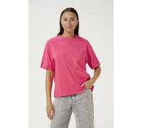 Kaffe Women's KAtomina Relaxed Short Sleeve T-Shirt in Raspberry | Size: Medium Kaffe Raspberry M