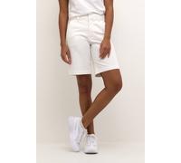 Kaffe Women's Lea Casual Fit Suit Shorts in Off White | Size: 18