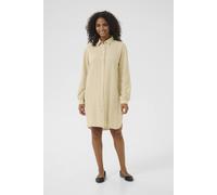 Kaffe Women's Milia Mid-Thigh Length Shirt Dress in Pale Grey | Size: 14
