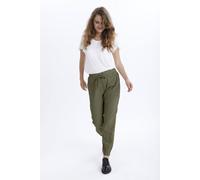 Kaffe Naya Cotton Sweat Joggers In Green Green 12