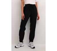 Kaffe Naya Elastic Waist Casual Trousers In Black Black 12