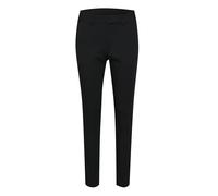 Kaffe Women's Regular Trousers Slim Fit Casual Pants, Black Deep, 40