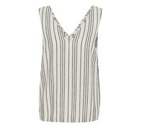 Kaffe Women's Tank Top V-Neck Sleeveless Regular Fit Hip Length Wide Shoulders