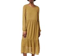 Kaffe Women's Dress Long Sleeve Below The Knee Casual, Cumin, 38
