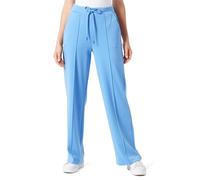 Kaffe Women's Pants Elastic Drawstring Wide Legs Full-Length Midrise Waist, Ultramarine, XXL