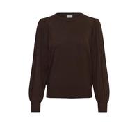 Kaffe Women's Women's Pullover Relaxed Fit Long Loose Sleeves Crew Neck Knitted Top Pullover