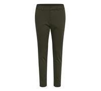 Women's 7/8 chino Trousers KAFFE Lea Vert 40